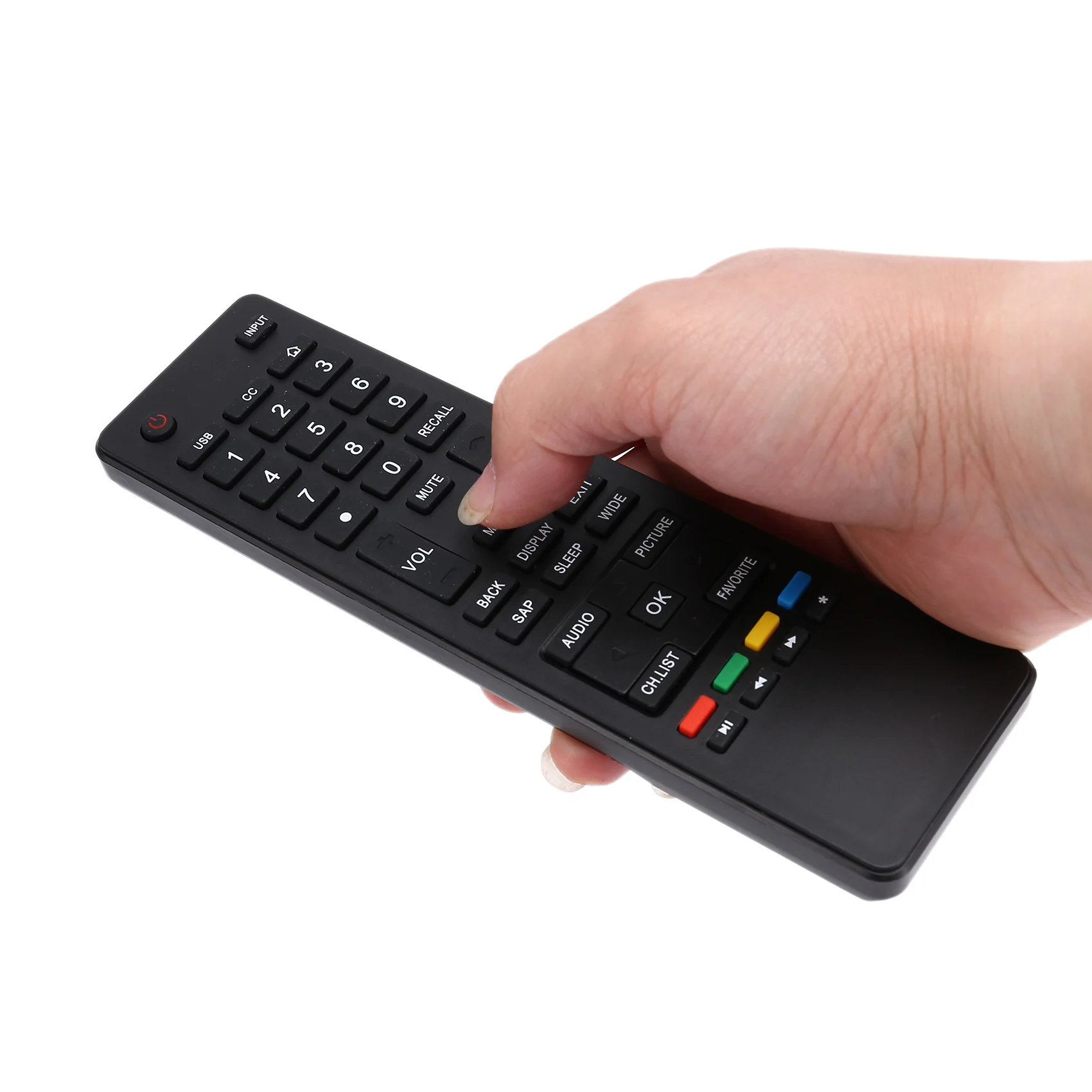 Universal Remote Control Fit for Haier HTR-A18M TV, Remote Control Replacement for Smart TV HTR-A18M