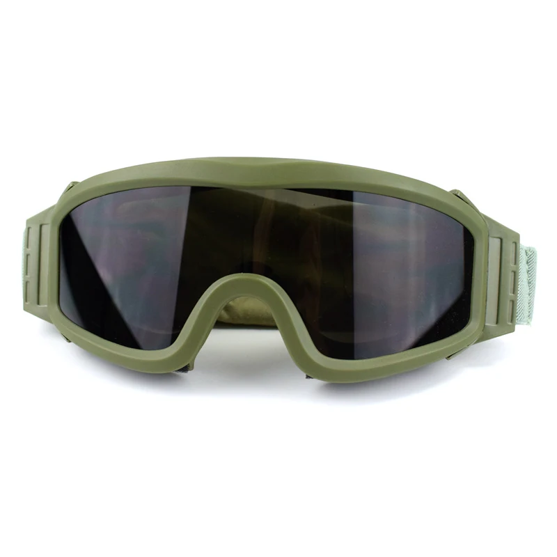 Outdoor Tactical Goggles for Men, Eye Protection Sunglasses, Army Training Goggles, CS Shockproof Sports Air Gun Glasses