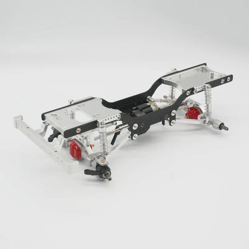 Metalen stuurservo vaste montagebeugel met metalen trekstangbasis Seat & Axle Up Servo Bracket Mount Accessoires-Y34A