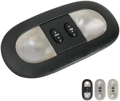 

LED Dome Map Light for F150 2004-2008, Lincoln Mark LT - Replaces 7L3Z-18519A70-BA, Black