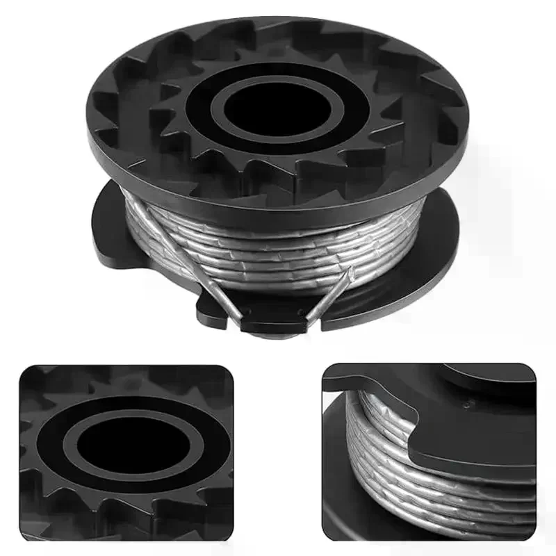 1/2/3Pcs Strimmer Trimmer Line Spool Feed Head, Lawn Mower Cutting Line Replacement for F016800569/F016800385