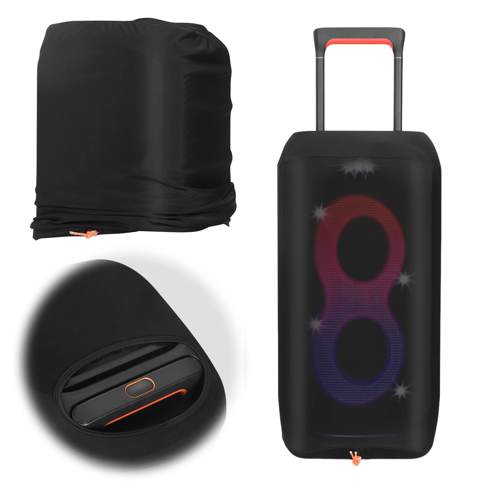 Speaker Cover Dustproof Sleeve Protector Portable Party Speaker Dust Case Cover Compatible for JBL PartyBox 320/310