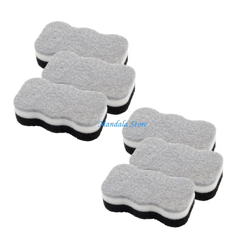 

U2JC 6Pieces Kitchen Cleaning Sponge None-Scratch Scrub Sponge,Cleaning Sponge