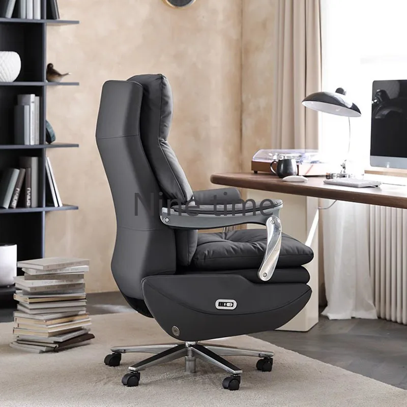 Leather Gaming Office Chairs Gaming Visitor Leather Lounge Computer Chair Massage Autofull Sillas De Oficina School Furniture