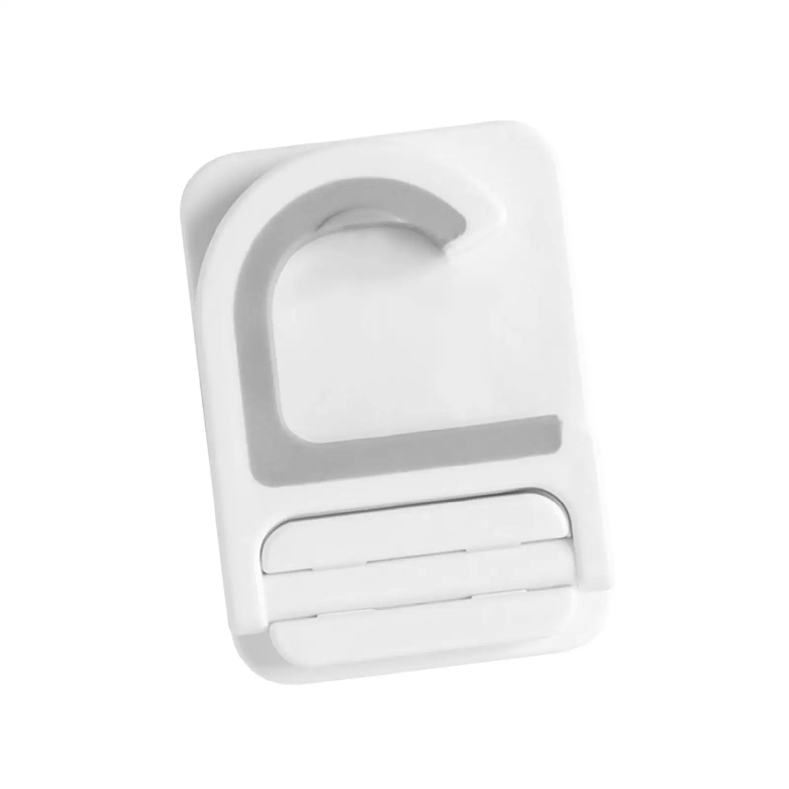 Bathroom Accessory Without Drilling Mop Holder Plastic Wall Mounted Broom Clip Anti Slip Hanger for Towels and Brushes - view 4
