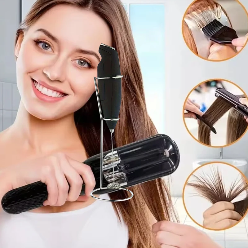 1pc Wireless Convenient Automatic Detection Fork Hair Trimrmer, Efficient Repair of Damaged Hair, Professional Hair Care Tool