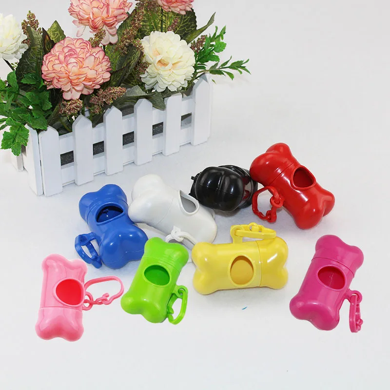 Dog Poop Bag Outdoor Cleaning Poop Bag Outdoor Clean Pets Supplies for Dog 15Bags/Roll Refill Garbage Bag Pet Supplies