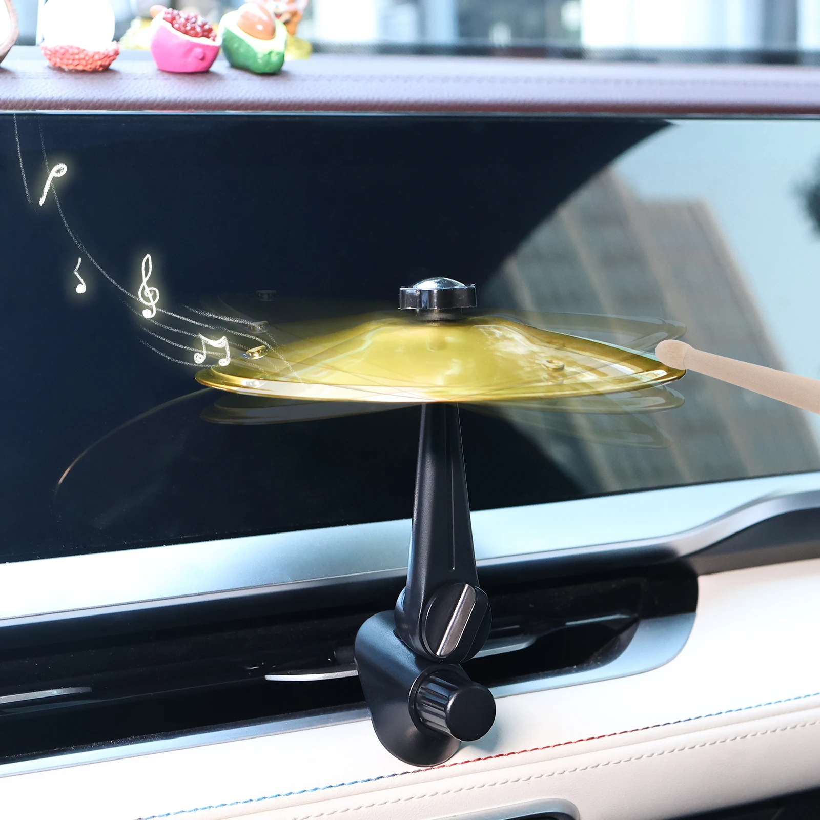 

Автомобильные вентиляционные барабанные тарелки, мини-аварийные тарелки, ручная стрельба, автомобильный музыкальный инструмент для всех типов интерьера автомобиля