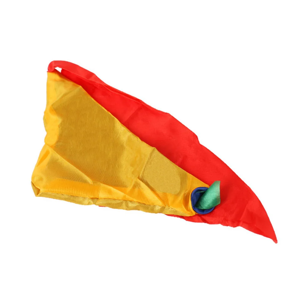 4 قطعة وشاح متغير اللون الدعائم منديل حريري مشرق 4 ألوان لأداء الشارع حفلة هدية اللون وشاح الدعائم #2