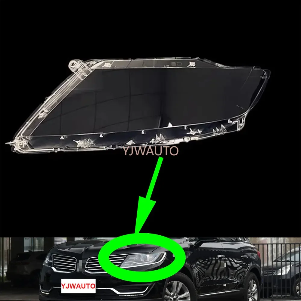 

Для LINCOLN MKX 2014 2015 2016 2017 2018 линза фар автомобиля крышка фары замена стекла передний абажур авто корпус