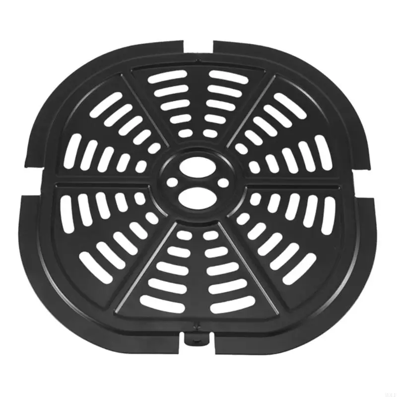 MOLF Dành cho PowerXL-Air Fryer Thảm nướng Chảo nấu ăn Giá đỡ tách thực phẩm chống dính hình vuông
