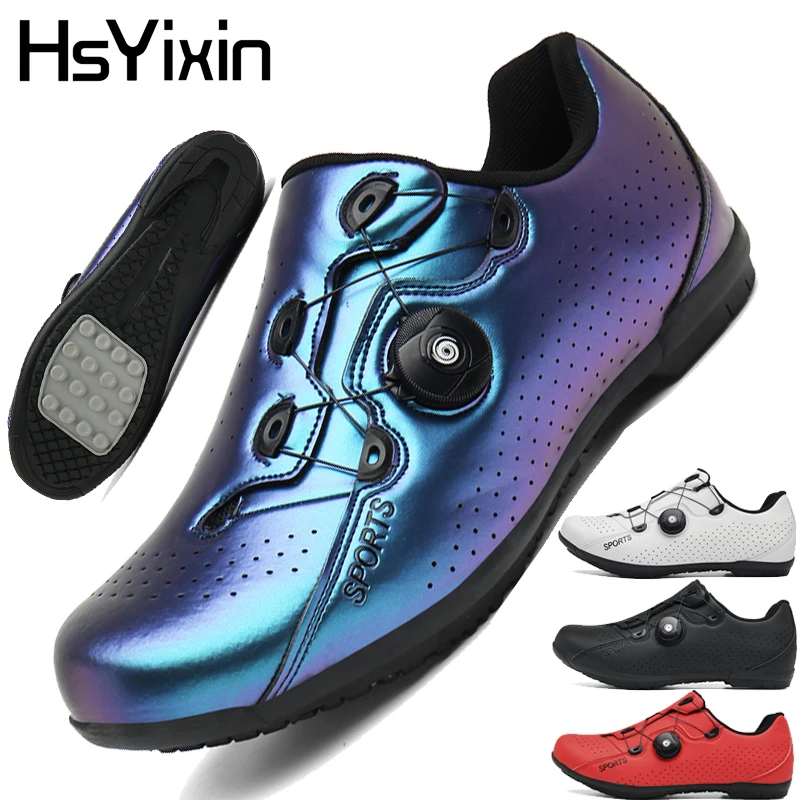 

Breathable Non-slip Rubber Flat Cycling Shoes Men's And Women's Off-road Bicycle Training Sneakers for Road Cycling Shoes