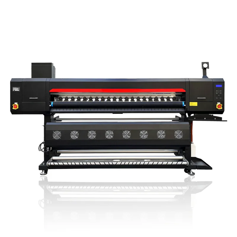 for large format digital industrial 4 head dye sublimation plotter  t-shirt printing machine price in pakistan for fabric