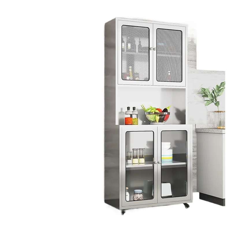 

Stainless steel side cabinets, dining room lockers, kitchen pot storage cabinets