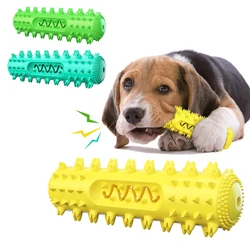 Dog Interactive Squeak Chew Toy For Medium Large Dogs Bite Resistant Strong Teeth Cleaning Improve IQ Labrador Pug Pet Supplies