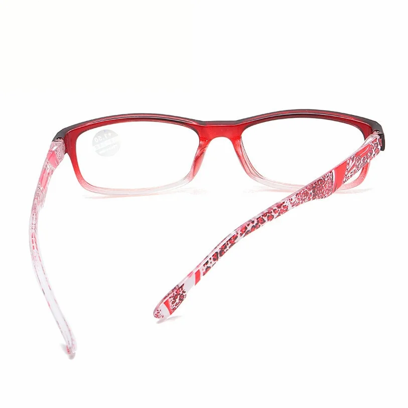 Anti Blue Light Reading Glasses Women Retro Presbyopic Glasses Pattern Eyeglasses Diopter +1.0 +1.5 +2.0 +2.5 +3.0 +3.5+4.0 image 4