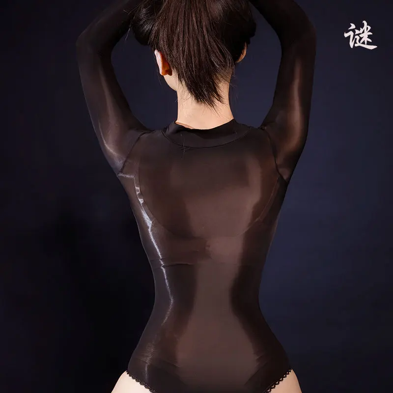 ملابس سباحة جديدة لعام 2025 ذات جسم 912 بدون خياطة مكونة من كلمة واحدة وربطة عنق حريرية ناعمة ولامعة