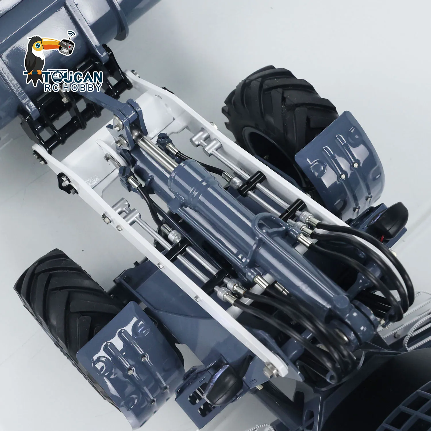 

1/14 LESU MCL8 RC Hydraulic Loader with Lights Sounds Set Metal Remote Control Car Truck Model Painted Assembled RC Adults Toys