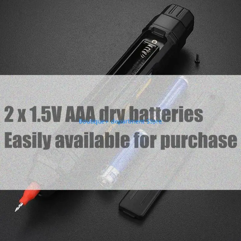 E1PD القلم نوع المتعدد شاشة الكريستال السائل جهاز قياس الجهد الكهربائي للكشف عن الجهد NCV تردد 4000 التهم الرقمية المتعددة