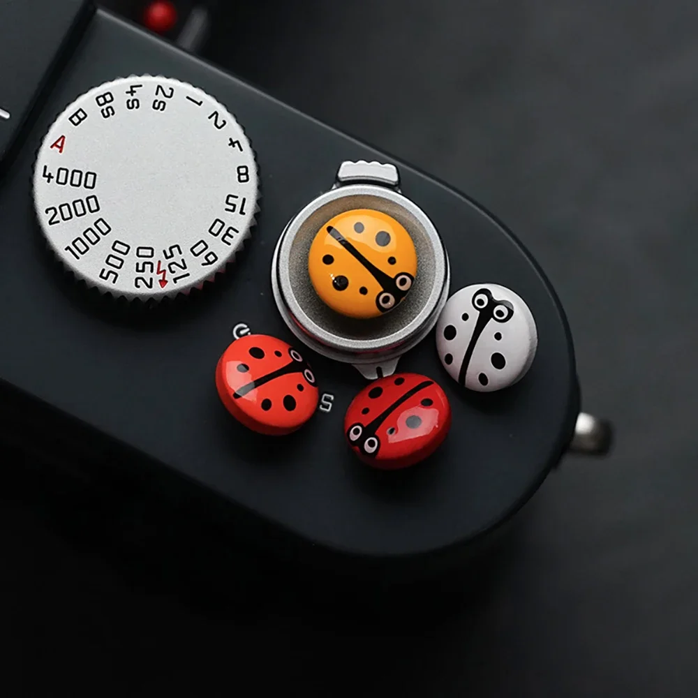 Botón de liberación de obturador convexo de Metal para Fujifilm X-T3 X-T2 X-T20 X-T30 X-T10 X-T1 X-E3 X-PRO2 X100T X100F X100S Leica M240 M10