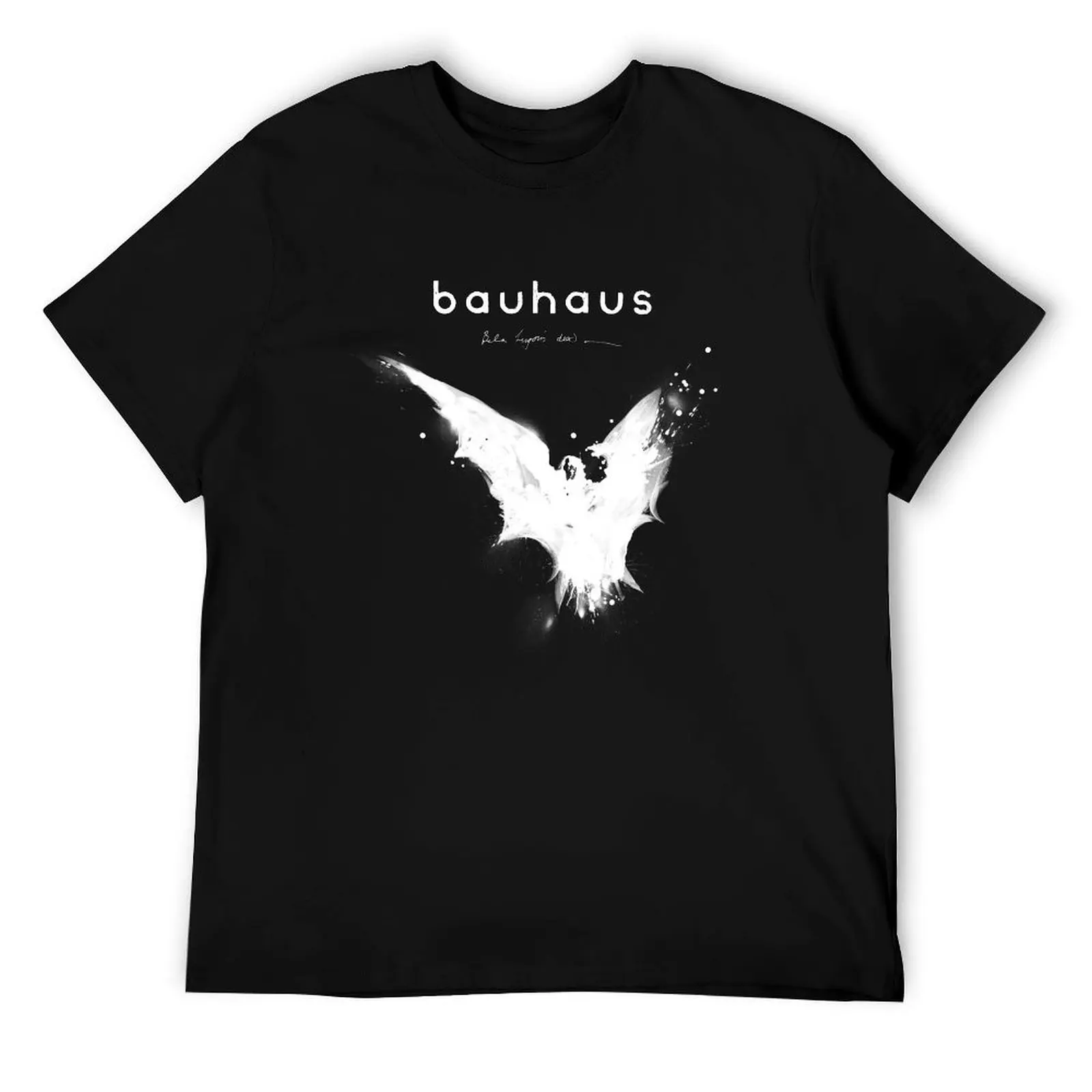 

Copy of Bela Lugosi's Dead - Bauhaus (White) T-Shirt t shirts for man graphic funny graphic t shirts for man T-Shirt