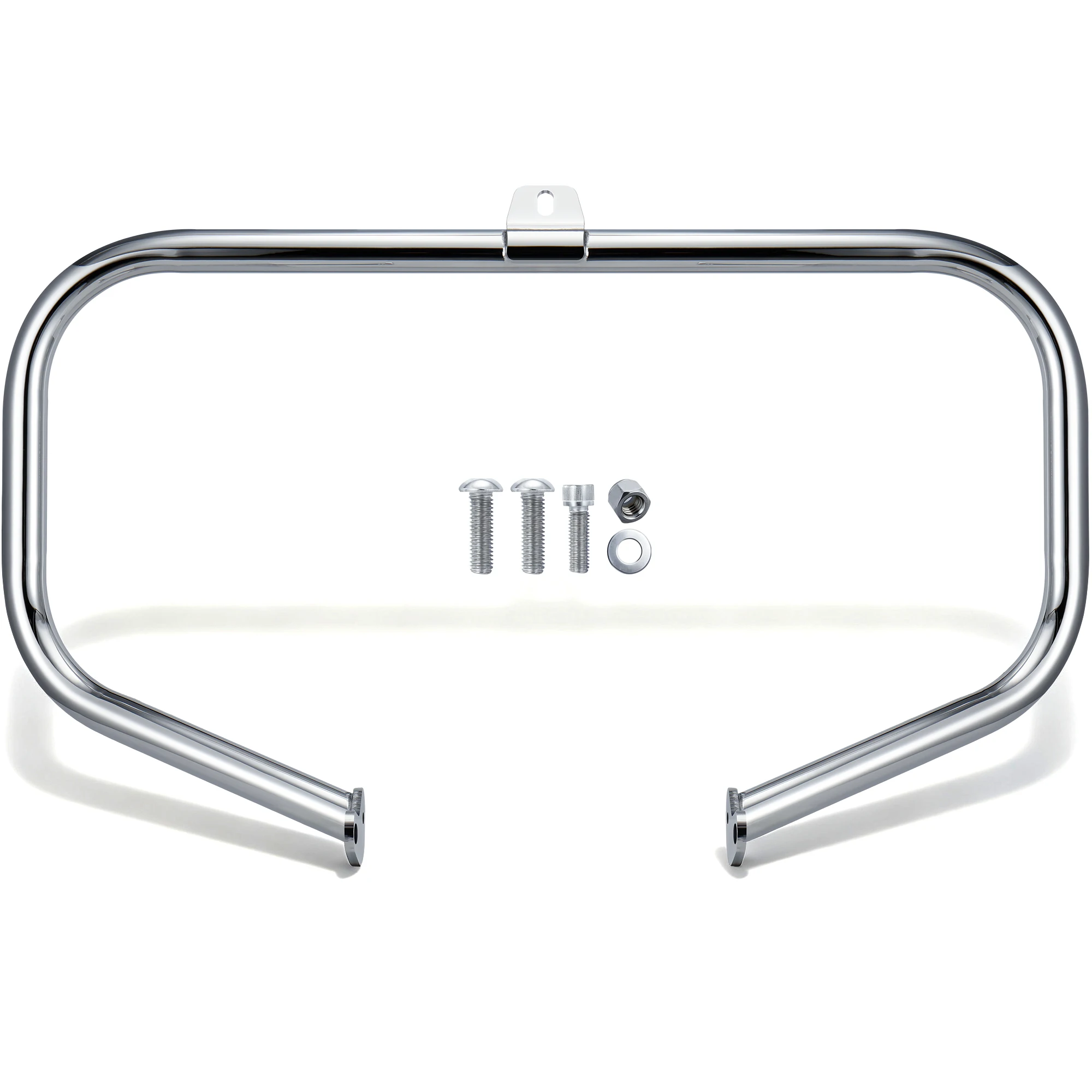 Chrome Engine Guard 1.25" Crash Bar Protector for Harley Softail FL Heritage Classic Fat Boy Deluxe Springer Classic 2000-2017