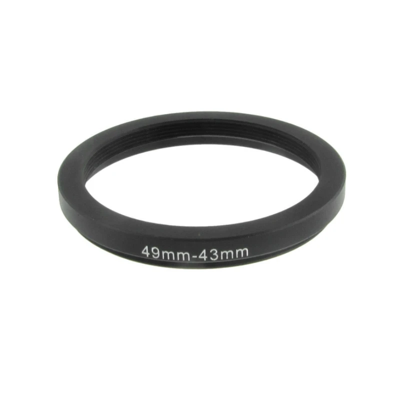 Filter Adapter Ring Step Up / Down Ring Metaal 49 Mm-43 46 52 58 62 67 72 77 82Mm Voor Canon Nikon Sony Dslr Cameralens