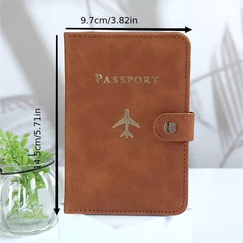 Premium Travel Passport  Holds Multiple Cards, IDs and  Safely, Convenient and Organized, Durable for Travelers