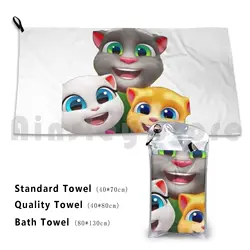 Talking Hanks Friends Bath Towel Beach Cushion My Talking Tom Super Heroes Talking Tom Talking Friends Talking