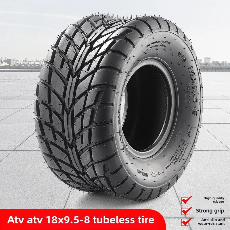 

Modified Four-wheel Kart Beach Car 18X9.5-8 Outer Tire 220/50-8 Wear-resistant and Non-slip Road Tire