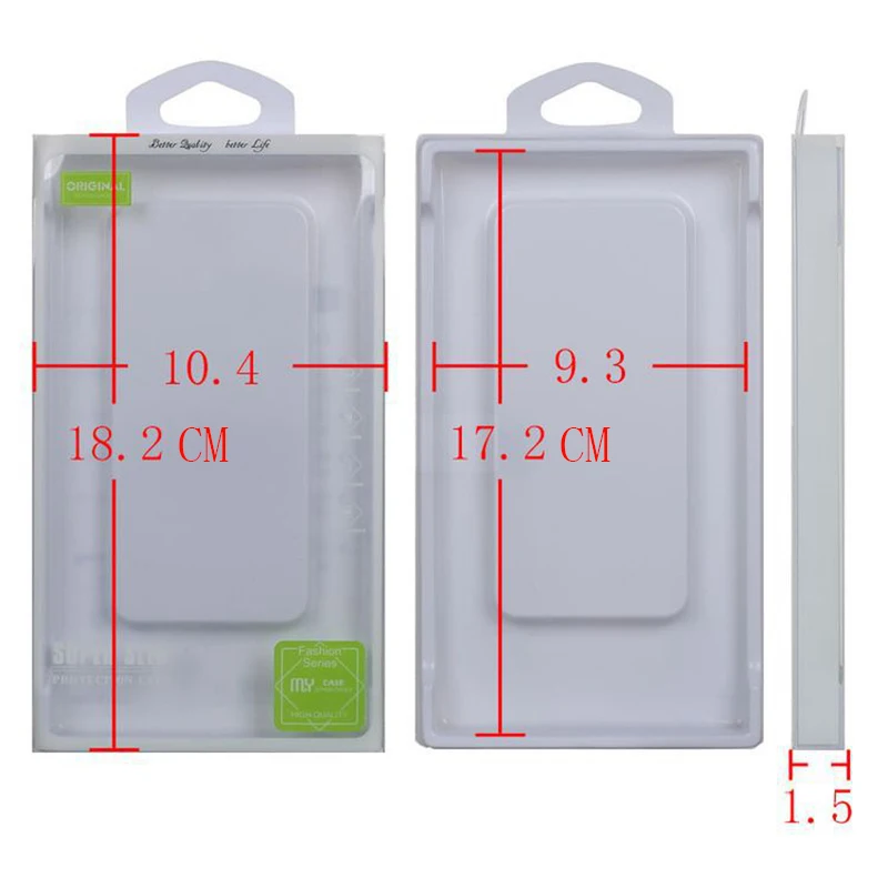 Phone Case Packaging Box Multi-style 4.7-6.9 inch Universal Blister PVC Packaging box For Iphone 16 Pro Max Samsung S24 Ultra