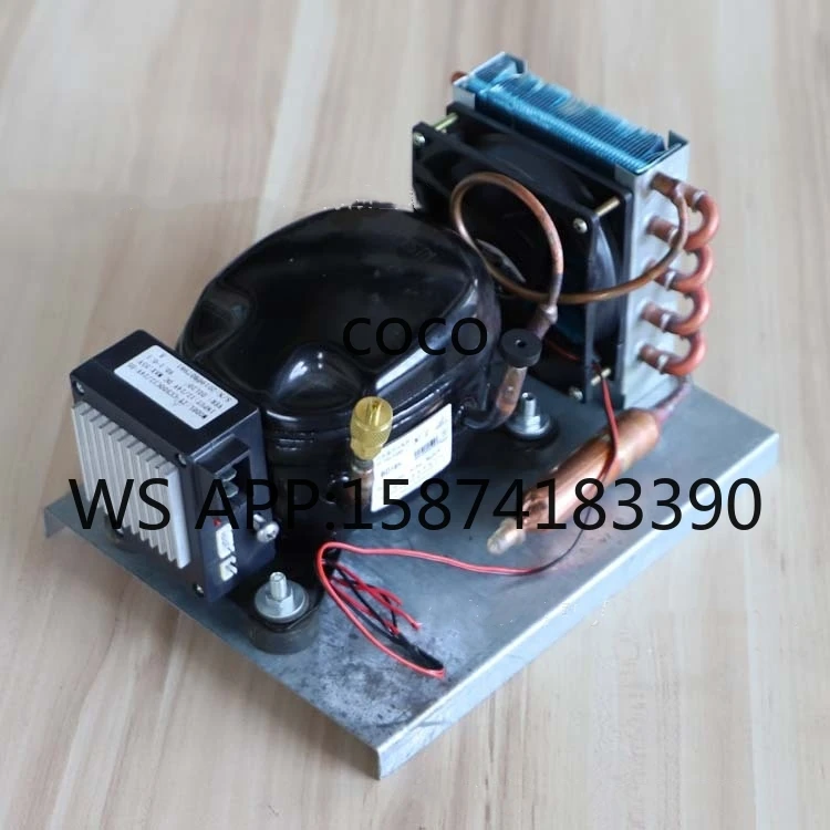 BD15HC R134a Air-cooled Micro Refrigeration Unit 12V 24V DC Compressor Mini Condensing Unit