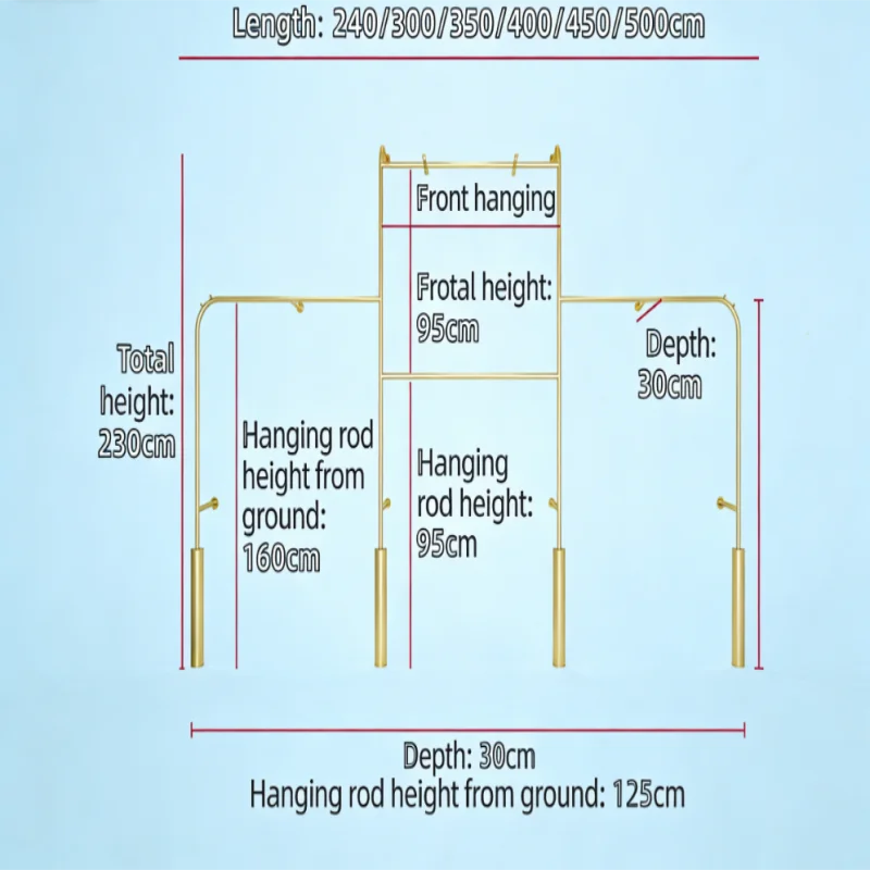 

Креативная двухуровневая витрина для женской одежды, золотая настенная полка для магазина одежды, продается.