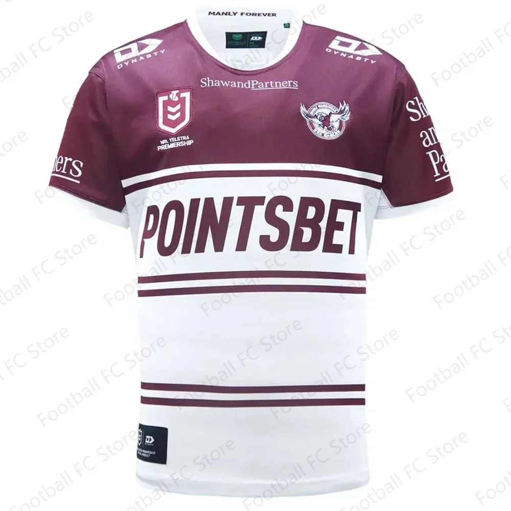 New Summer Arrival Australian NRL Manly-Warringah Sea Eagles 2024 Rugly Vest Jersey Training Jersey Kid Uniform for Adult&Kid