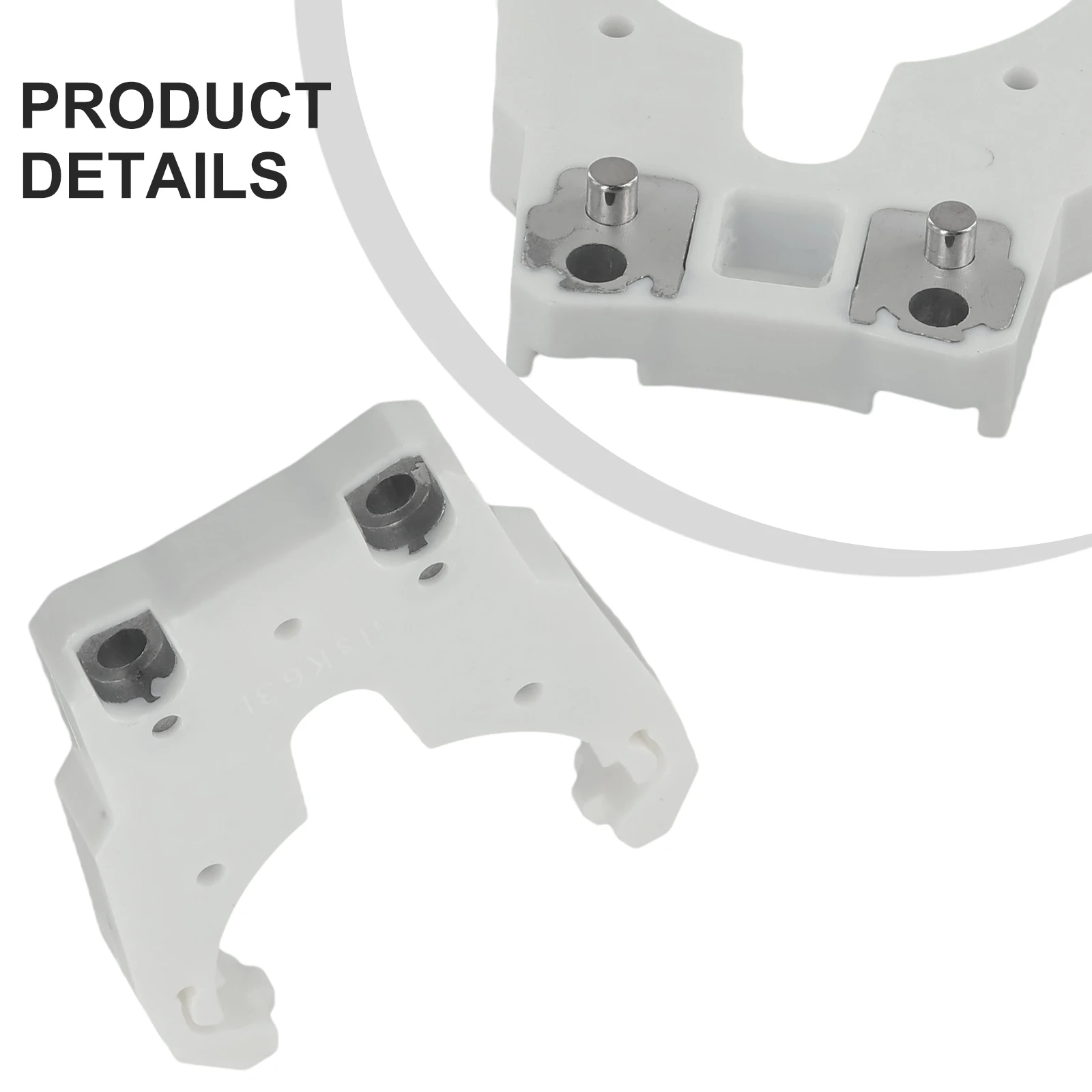 For Engraving Machine Tool Holder Clamp CNC Tool 1pcs 3.94x3.31x0.61in Accessories Changer Fixed Handle HSK63F Plastic