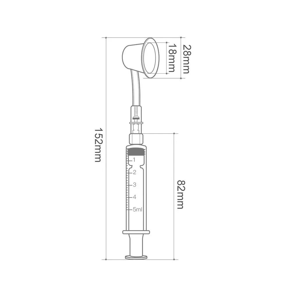Nipple Aspirator Puller Shaper Feeding Sucking for Flat Inverted Nipples Treatment Redress Correction Niplette Attractor 2 Set