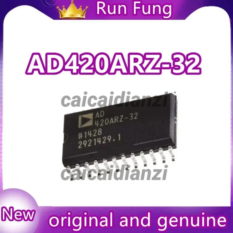 5Pcs/Lot  AD420ARZ-32 AD420ARZ 16 Bit Digital to Analog Converter 1 24-SOIC New Original