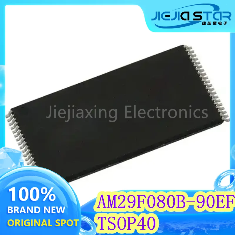 3 pieces Electronics AM29F080B-90EF AM29F080B 100% brand new imported original TSOP-40 memory chip IC