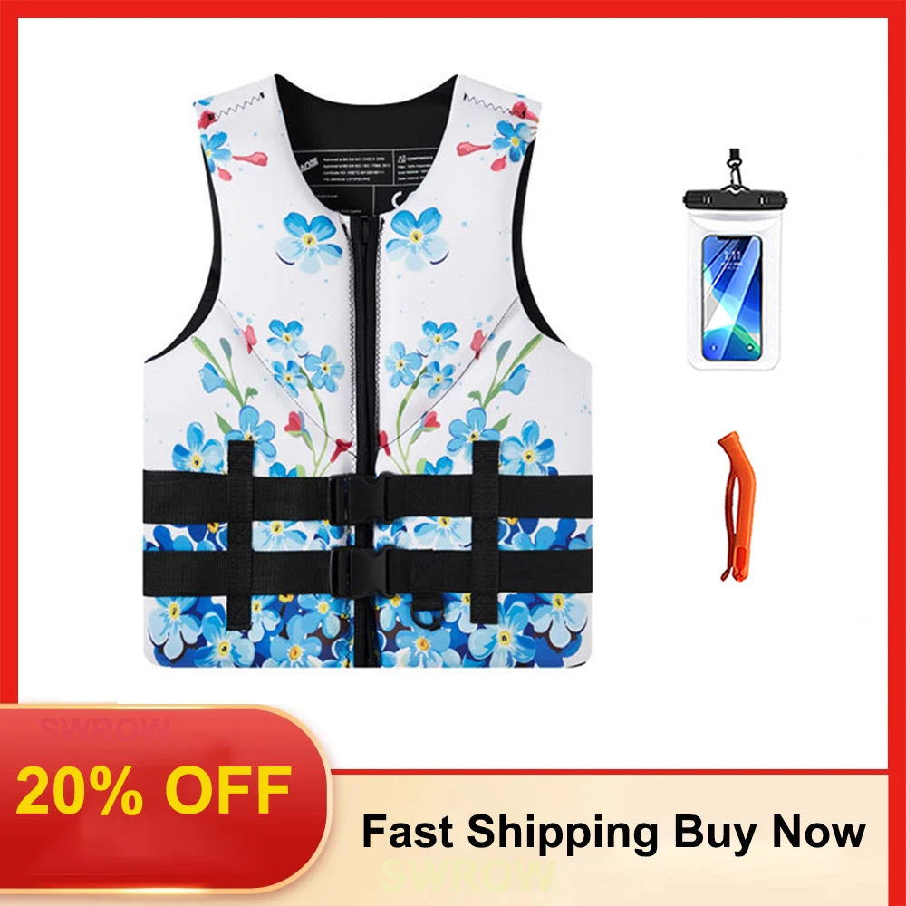 

Life Jacket for Adult, Super Buoyancy, Surf Vest, Water Sports, Kayak, Motorboat, Drifting, Fishing, Rescue Life Vest