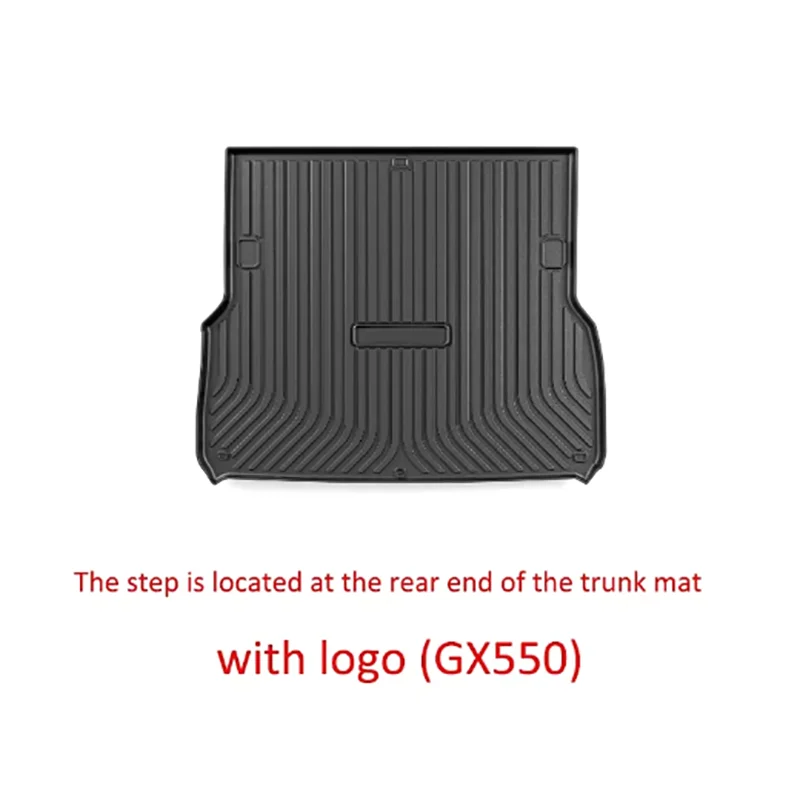 1PC For Lexus GX 550 J250 2023~2025 2024 Full Custom Coverage Car Trunk Mats Waterproof Pads Luggage Cushion Tray Accessories.