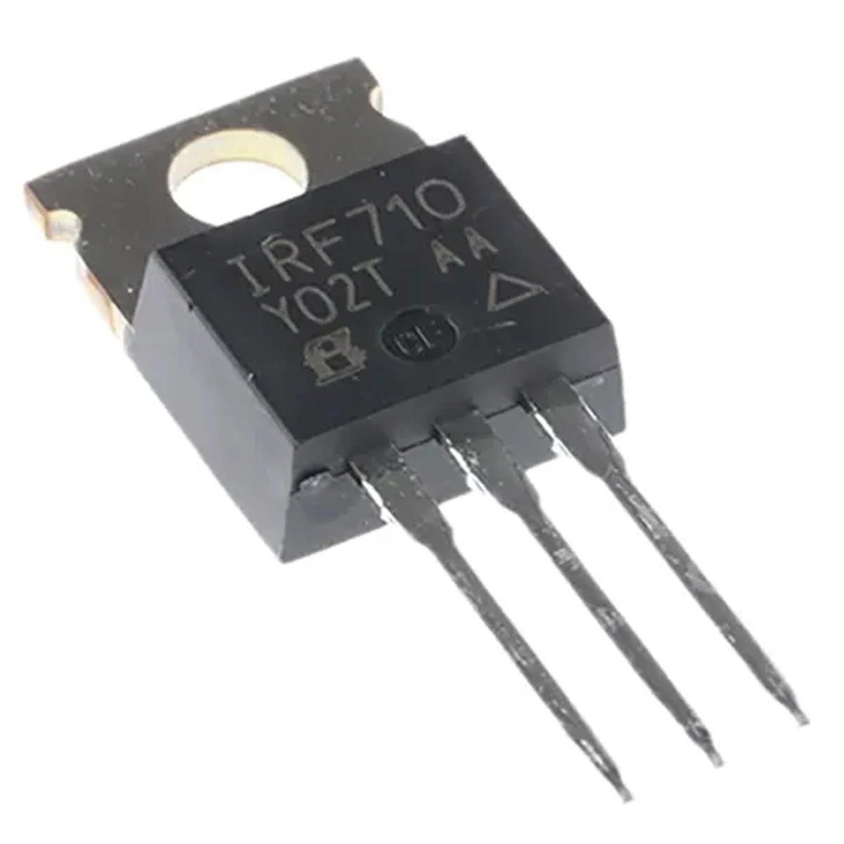 10PCS original IRF710 MOSFET 36W 400V 2A 1 N-channel TO-220AB IRF710PBF field-effect transistor 3.6 Ω @ 10V, 1.2A N-CH