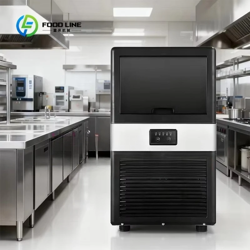 Commercial Ice Cube Maker Machine Hotel Restaurant Kitchen Refrigeration Equipment Large Capacity Ice Maker Customized