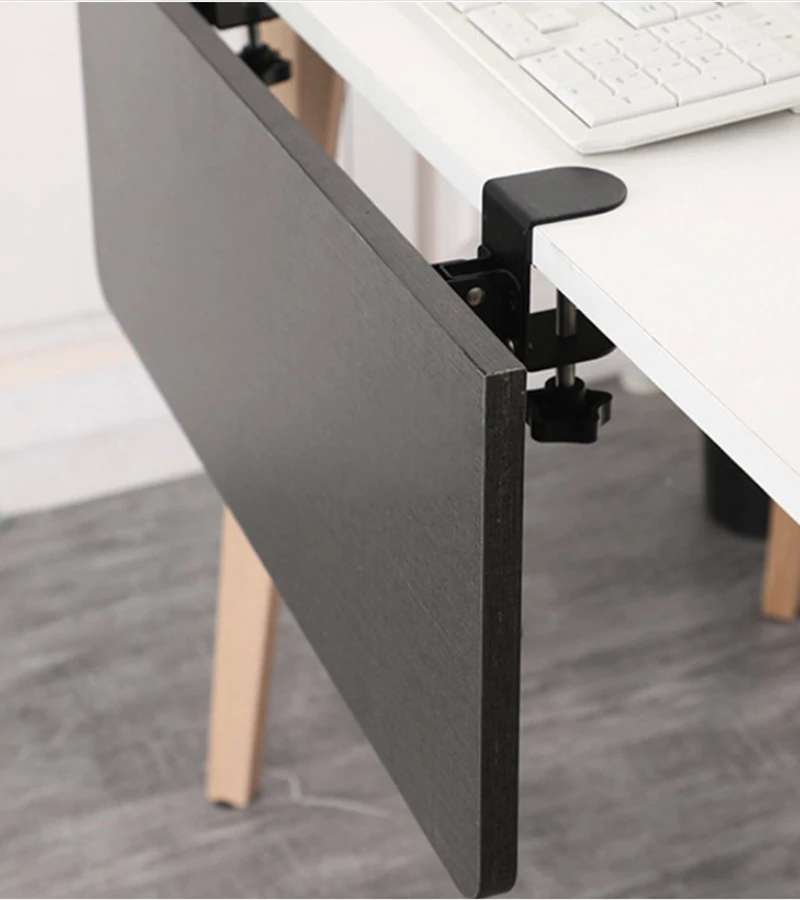 Wall Montado Suporte De Prateleira Dobrável, Desktop Suportes De Extensão, Metal Triângulo Mesa Bench, 8 ", 2Pcs