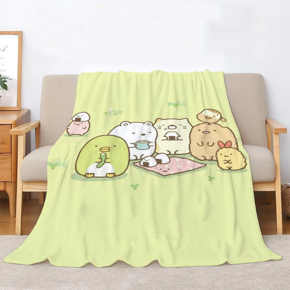 Sumikko Gurashi Thermal Blankets for Bed Blanket 150cm X 200cm Fluffy Soft Blankets and Throws Throw Blanket Sofa Luxury Bedding