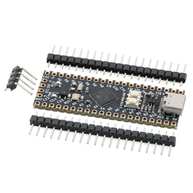 2pcs STM32F411CEU6 Development Board, Gold Immersion Half-Hole Process, STM32F4 Core System Board Learning Module