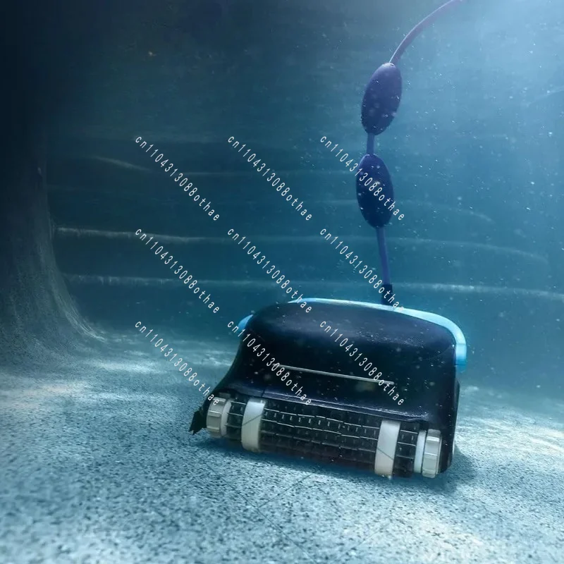 CC Plus Wi-Fi Automatic Robotic Pool Vacuum Cleaner Always Cleaning, Never Charging, with Wall Climbing，Dolphin Nautilus