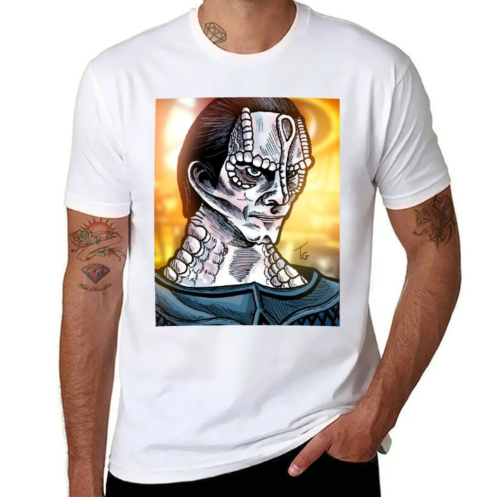 

Gul Dukat Artwork (Star Trek Deep Space nine) T-Shirt man t shirts cotton t shirt man designer man graphic t shirt T-Shirt