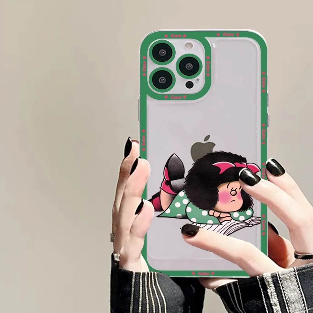 M-Mafalda Phone Case For Samsung A 10 20 30 70 13 21 32 72 22 51 52 53 71 73 32 4g 32 5g Fundas