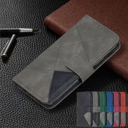 Luxury Leather Phone Case for OPPO Realme 8 Pro C15 C21 C20 V13 C12 C25 Narzo 30A 20 7i 5G C25s Wallet Flip Cover