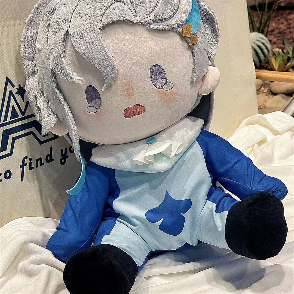 New Anime Genshin Impact Neuvillette 40cm Plush Sitting Doll Toy Clothes Costume Game Cosplay Cute Props C MT Pre-order